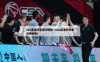 nba直播季后赛对阵图（nba直播季后赛对阵图表）