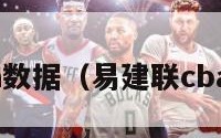 易建联cba数据（易建联cba得分记录）