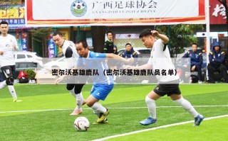 密尔沃基雄鹿队（密尔沃基雄鹿队员名单）