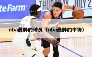 nba最胖的球员（nba最胖的中锋）