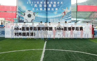nba直播季后赛对阵图（nba直播季后赛对阵图高清）