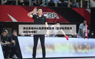 黑白直播NBA免费观看篮球（篮球免费直播间在线观看）