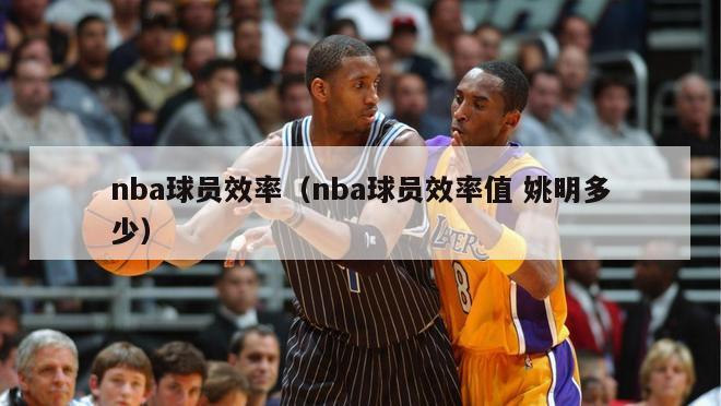 nba球员效率（nba球员效率值 姚明多少）-第1张图片-24直播网